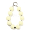 Phone Lanyard Universal Plush Ball Wrist Lanyard LS-HJEW-Q011-01D-P-1