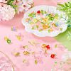 60Pcs 3 Styles Transparent Acrylic Pendants HJEW-TAC0180-5