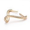 Rack Plating Brass Micro Pave Cubic Zirconia Ice Pick Pinch Bails KK-B056-01KCG-3