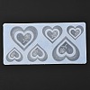 Heart & Rose Food Grade Silicone Molds DIY-I058-10-2