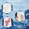 4Pcs 4 Styles PET Hollow Out Drawing Painting Stencils DIY-MA0003-58-4