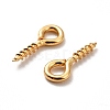 304 Stainless Steel Screw Eye Pin Peg Bails STAS-E044-07G-02-4
