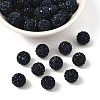 Grade A Round Pave Disco Ball Beads X-RB-H258-10MM-207-1