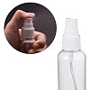 BENECREAT 60ml Transparent PET Plastic Refillable Spray Bottle MRMJ-BC0001-51-5
