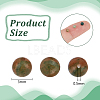 2 Strands Natural Indian Agate Beads Strands G-OC0005-65-2