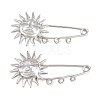 Sun 304 Stainless Steel Safety Pins Brooch Findings SA-CBA098D-13C-P-1