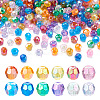  1080Pcs 12 Style Transparent Acrylic Beads PACR-TA0001-11-2