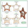 Wood Pendants FIND-WH0162-09-2