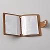 2 Inch Leather Cover Mini Photocard Holder Book AJEW-WH0248-366B-3