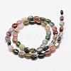 Natural Indian Agate Beads Strands G-N0173-02-6x8mm-2