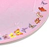 Round Butterfly Jewelry Display Cards CDIS-P007-J01-3