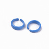 Spray Painted Alloy Cuff Rings RJEW-T011-07-RS-2