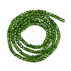 Natural Green Diopside Beads Strands G-B175-C01-2x2mm-3