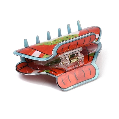Christmas Acetic Acid Claw Hair Clips for Women Girls LS-PHAR-G016-01C-1