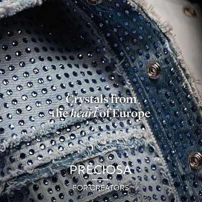 Preciosa&reg Crystal Hotfix Flatback Stones Y-PRC-HSS8-70530-200-1