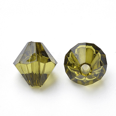 Transparent Acrylic Beads TACR-S146-4mm-25-1