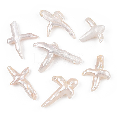 Natural Baroque Pearl Keshi Pearl Beads PEAR-NB0001-53-1