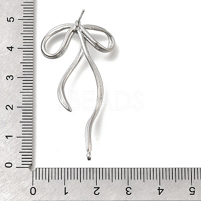 Brass Stud Earring Finding LS-KK-U061-14A-P-1