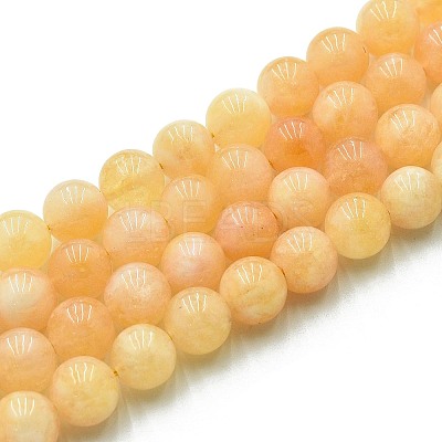 Natural Quartz Beads Strands G-N355-10mm-06-1