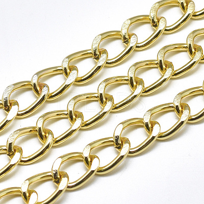Aluminium Curb Chains CHA-T001-22G-1