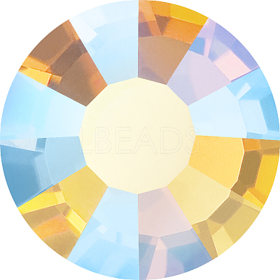 Preciosa&reg Crystal Hotfix Flatback Stones Y-PRC-HSS12-10020-200-1