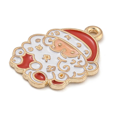 Christmas Theme Alloy Enamel Pendants ENAM-Z019-01B-1