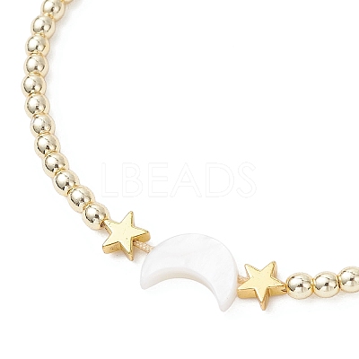 Grade AA Electroplate Non-magnetic Synthetic Hematite Beads Braided Bead Bracelets for Women BJEW-JB12586-1