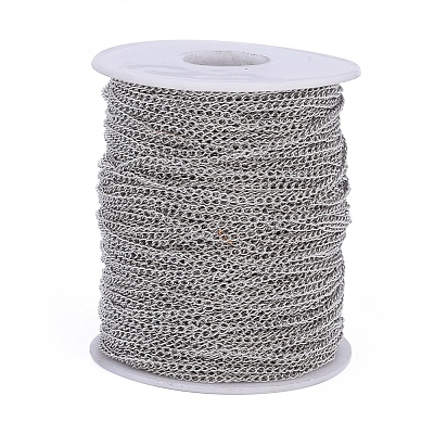 Brass Twisted Chains CHC-Q001-02P-NF-1