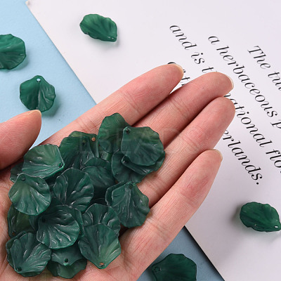 Transparent Frosted Acrylic Pendants MACR-S371-01A-735-1