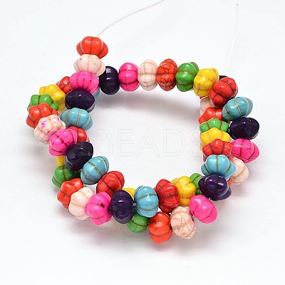 Dyed Synthetic Turquoise Bead Strands G-M148-03-A-1