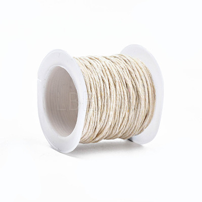 Waxed Cotton Thread Cords YC-R003-1.0mm-10m-102-1