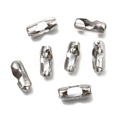 Non-Tarnish Stainless Steel Ball Chain Connectors X-STAS-L019B-P-1