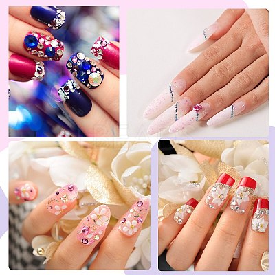 60g Resin patch multi size mixed pearl patch DIY jewelry accessories(2 bags) JX586A-1