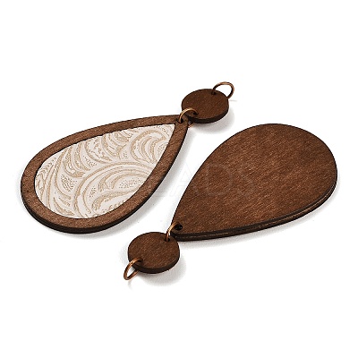 Wood & Leather Big Pendants WD-CBAE7F9-01B-1