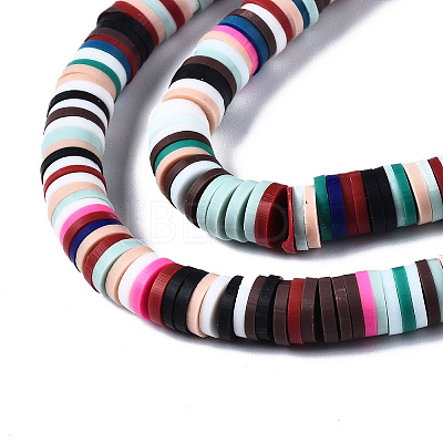 Handmade Polymer Clay Beads CLAY-R067-3.0mm-M2-1-1