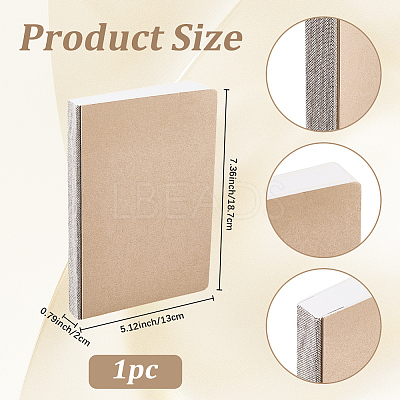 1Pc Portable Art Drawing Sketchbooks AJEW-SP0004-28B-01-1