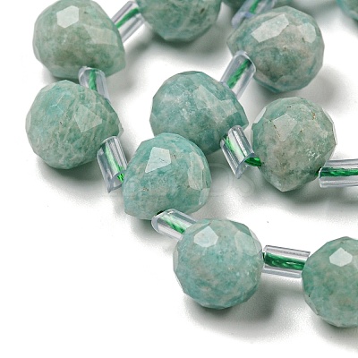 Natural Amazonite Beads Strands G-H297-B07-02-1