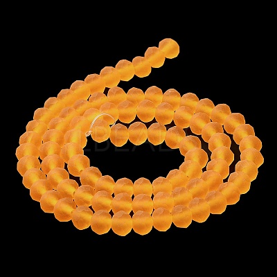 Transparent Glass Beads Strands X-EGLA-A034-T4mm-MD05-1