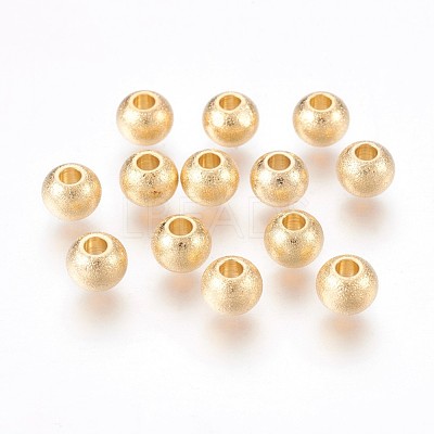 201 Stainless Steel Beads STAS-P220-06G-02-1