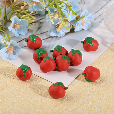 10Pcs Plastic Apple Toy KY-CA0001-55-1