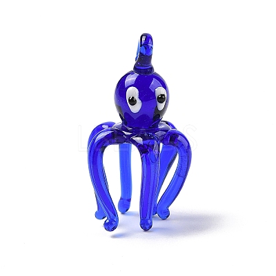 Handmade Lampwork Pendants LAMP-R001-05D-1