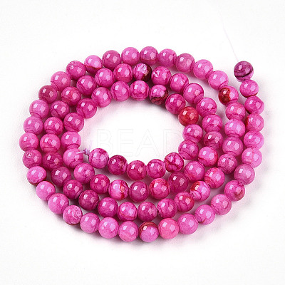 Natural Persian Jade Beads Strands G-A255-A02-04C-1
