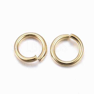 304 Stainless Steel Open Jump Rings STAS-H558-03G-1