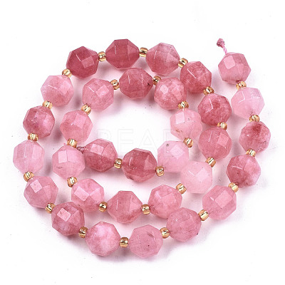 Natural Dolomite Beads Strands G-T131-85B-08-1