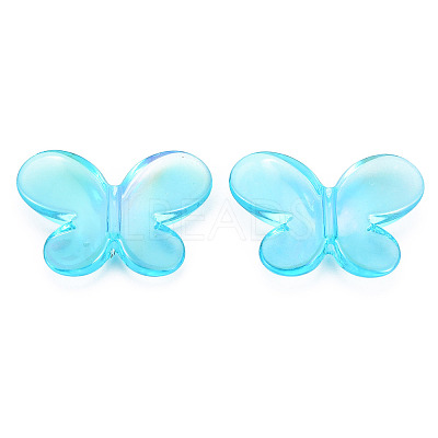Transparent Acrylic Beads LS-TACR-N006-50-A02-1