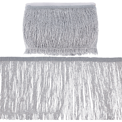 Polyester Tassel Lace Trim SRIB-WH0011-251A-02-1