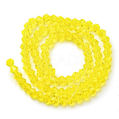 Transparent Glass Beads Strands EGLA-A039-T2mm-D21-1