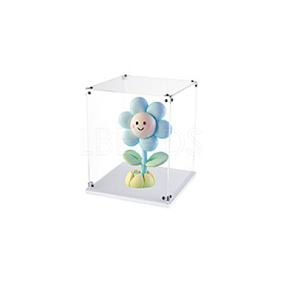 Transparent Acrylic Minifigures Display Case ODIS-WH0043-92A-1