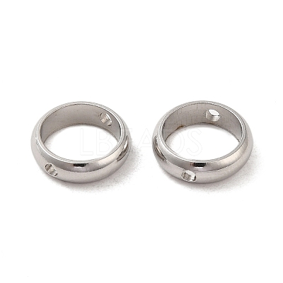 Non-Tarnish 201 Stainless Steel Bead Frames STAS-O130-06P-B-1