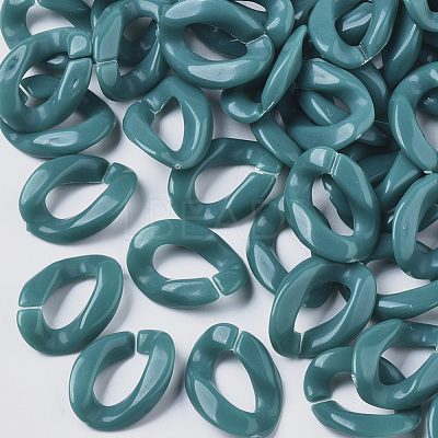 Opaque Acrylic Linking Rings OACR-T011-88A-1